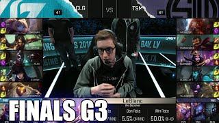 CLG vs TSM | Game 3 Grand Finals S6 NA LCS Spring 2016 | Team Solomid TSM vs CLG G3 1080p