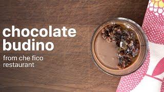 CHOCOLATE BUDINO from Che Fico | Bon Appétit Best New Restaurants