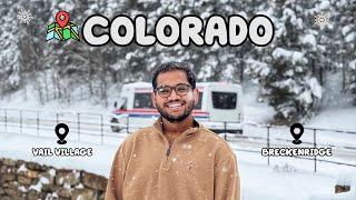 Colorado Snowy Peaks & Scenic Drives ️️ #vlog2 తెలుగు