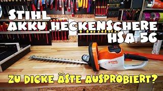 Hands on: Stihl Akku Heckenschere HSA 56
