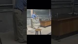 Walter Lewin explains torque pt 1