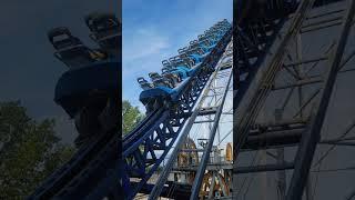 Millennium Force at Cedar Point - Lift Stop restart!