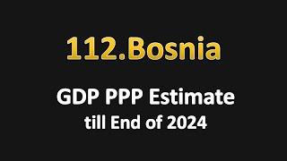 Bosnia and Herzegovina Estimate GDP PPP till December 2024