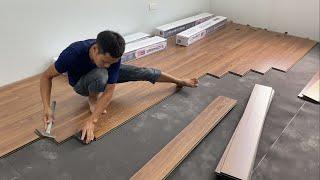 Techniques Construction Bedroom Floor With Wood & How To Install Wooden Floors Step By Step