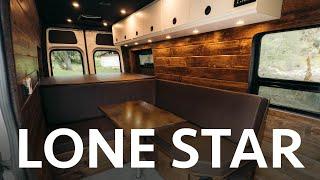 @ADVANTURE CO. Lone Star | 4x4 Converted Sprinter Van - A Cabin on Wheels!