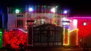 PIXELL LIGHT DECORATION  IN LAXIPUR ,DECORATED BY SUKAI LIGHT HOUSE SIKANDARPUR KHAS BASTI U.P