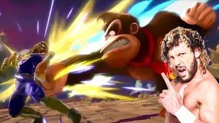 Smash Bros Ultimate Mural Trailer But it's with Kenny Omega's Theme Song.