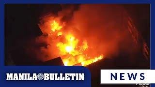 Fire hits residential area in Sampaloc, Manila