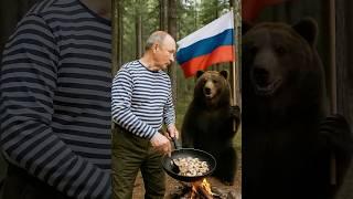 Путин, Трамп Лукашенко, Пинь, Макрон на отдыхе ИИ #нейросеть #путин #трамп #иипутин #иитрамп #ии