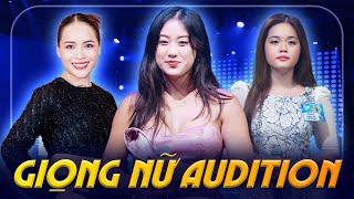 Tổng Hợp GIỌNG CA NỮ ẤN TƯỢNG Tại Vòng Audition | THE NEW VOICE MÙA 3