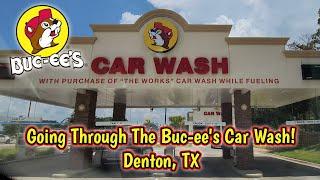 Going Through The Buc-ee's Car Wash In Denton, TX!