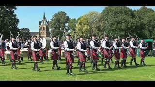 Field Marshal Montgomery Pipe Band wins 2024 European Championship in Perth