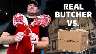 ButcherBox VS. REAL BUTCHER