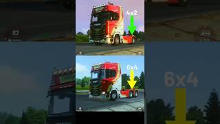  SCANIA 6X4 VS 4X2 IN #truckersofeurope3 #androidgames #trucksimulator