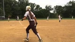 #SOFTBALL: Amanda Iriana's RBI single gives St. Hubert a 2-1 lead over Lansdale Catholic B1. #gtpabu