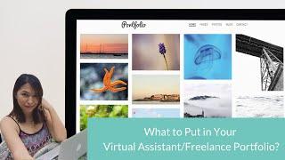 What to put on your Virtual Assistant / Freelance Portfolio