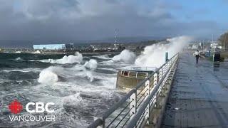 Vancouver Island feels storm's fury