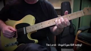 Tim Lerch  -  Angel Eyes - Solo Guitar in G# Tuning