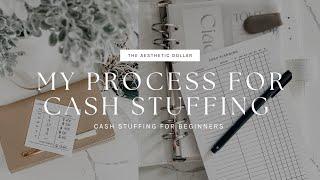 My Process Before Cash Stuffing | Cash Envelope Stuffing for Beginners | Zero-Based Budget