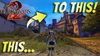 BETTER Guild Wars 2 graphics EASY and QUICK! Full guide