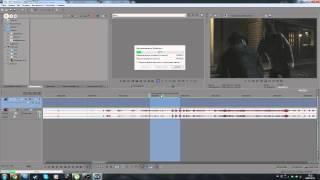Sony Vegas Pro 13 - обрезка видео