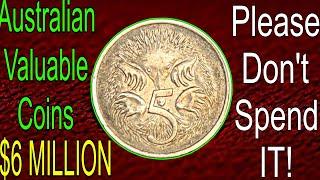 Do You Have One? Finding Valuable and Rare Australian 5 Cents!