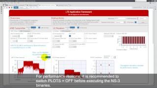 NI NS-3/LTE Application Example -- Getting Started