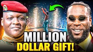 Burna Boy GIVES ALL Concert Money to Captain Traoré’s Burkina Faso!