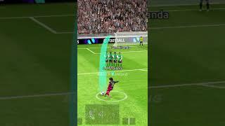 Most beautiful freekick  #efootball #efootball2024 #pesmobile #pes2024 #shorts