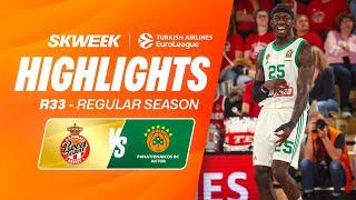 HOW DO YOU STOP THIS MAN ?? - Monaco vs Panathinaikos - EuroLeague Highlights R33