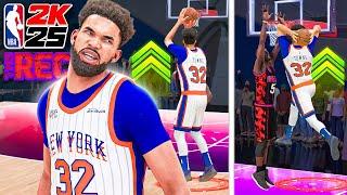This 7 FOOT BIG MAN BUILD is a MISMATCH NIGHTMARE in the RANDOM REC (NBA 2K25)