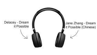 Delacey Dream it Possible & Dream it Possible Chinese Headphone Mashup