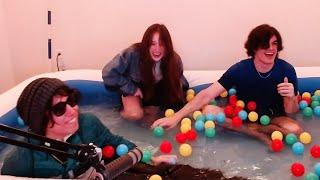 Tina Falls Into Quackity's Pool