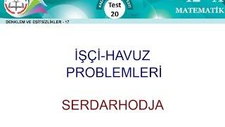 2016-2017 EBA YGS MATEMATİK TEST20(İŞÇİ-HAVUZ PROBLEMLERİ)