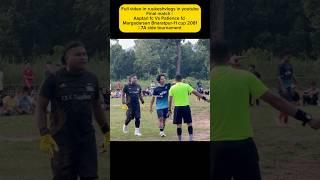 Players angry with referee?but referee give yellow card. #football #ruukeshvlogs