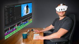 VIDEO EDITING in VR with Quest 3!