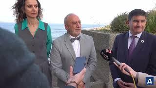 Juan Cruz, secretario de Estado de Ciencia, visita el Centro Oceanográfico de Vigo