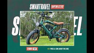 Episode 2: SMARTRAVEL Raptor ST 202  2024 Upgraded Model Reviews 40MPH E-bike