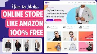 How to Create an eCommerce Website with WordPress FREE – ONLINE STORE 2022