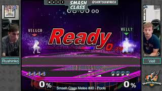 SCM40 - Rushinko (Fox, Falco) vs. Vell (Fox, Marth) - Pools