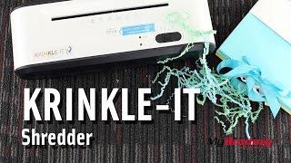 Krinkle-It Shredder - Create your Own Decorative Crinkle Paper