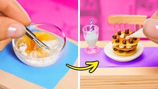 TINY FOOD FOR BARBIE DOLLS  MINIATURE COOKING & CRAFTS