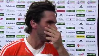 Robert van der Horst Post Match Interview #UEHC2015 #EHC2015