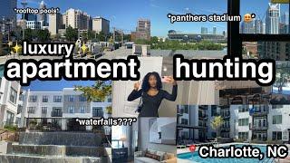 *LUXURY* APARTMENT HUNTING + HONEST REVIEWS!! | Charlotte, NC