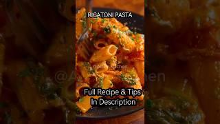 A Perfect Recipe for Busy weeknights #rigatoni #redsaucepastarecipe #viralshort #italiancooking