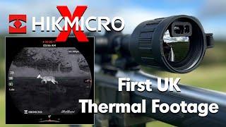 HIKMICRO X Thermal Riflescope with LRF - Exclusive UK footage!