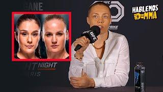 Rose Namajunas: Shevchenko "DEBE RESPETAR" Alexa Grasso | UFC Paris