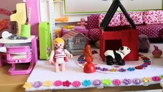 Chloé en français présente comment décorer sa maison Playmobil : Astuces Partie 2 