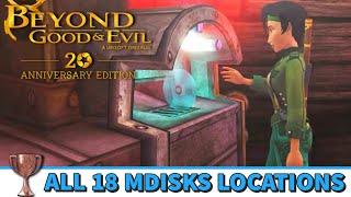 All 18 MDisk Locations | Beyond Good & Evil 20th Anniversary Edition Data Manager Trophy Guide (PS5)