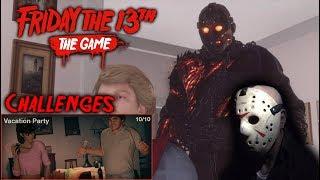 Friday the 13th the game - Gameplay 2.0 - Challenge 10 - Savini Jason